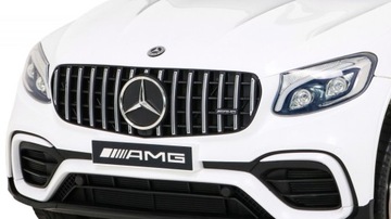 Машинка на аккумуляторе Детская машинка Mercedes GLC 63S 4x4 Пульты дистанционного управления