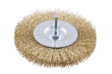 Проволочная дисковая щетка для дрели 100мм МОЩНАЯ