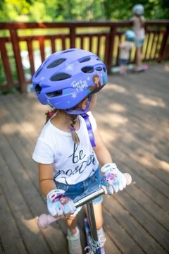 Велосипедный шлем IN-MOLD FROZEN VIOLET размер M (52-56см)