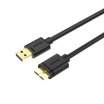 Кабель Micro USB 1,0 м черный Unitek