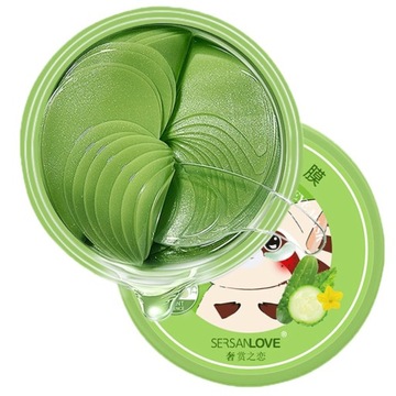 SersanLove Hydrożelowe płatki pod oczy Cucumber 60szt. P1