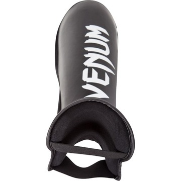 Щитки Venum Challenger черные/белые