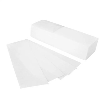 ПОЛОСКИ FUSION ДЛЯ ВОСКОВОЙ ДЕПИЛЯЦИИ 100 ШТ. 20 СМ прочные.