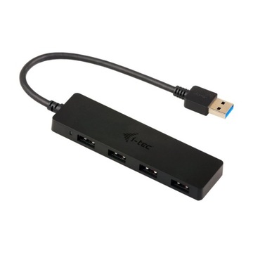 Hub ITEC U3HUB404 i-tec USB 3.0 SLIM HUB 4 Port passive - czarny