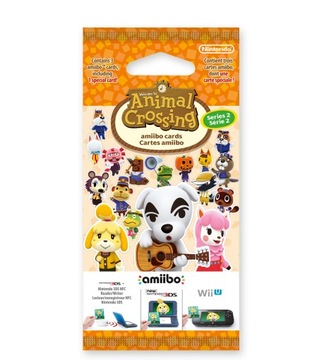 Дизайнерские карты AMIIBO Animal Crossing Happy Home, 3 карты