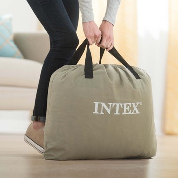 Materac jednoosobowy Intex 191 x 99 x 51 cm szary