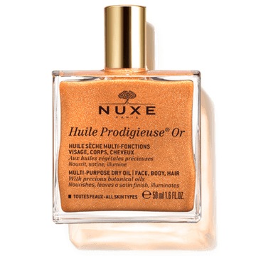 Nuxe 50 ml suchy olejek ze złotymi drobinkami
