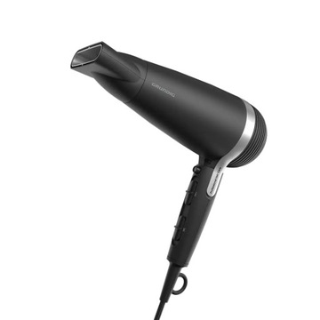 Suszarka do włosów czarno złota Grundig HD7082 jonizacja