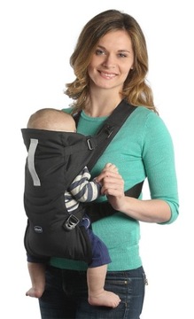 ЭРГОНОМИЧНАЯ ПЕРЮСКА Chicco EASY FIT, ЧЕРНАЯ 0+