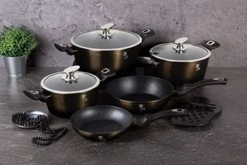 WOK GRANITOWY 28cm BERLINGER HAUS BH-6610