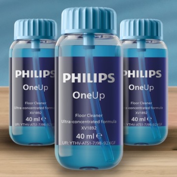 Philips OneUp — концентрированная жидкость для мытья полов XV1892/02 (2×40 мл)