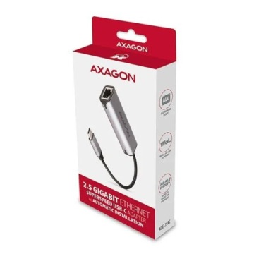 Сетевой адаптер ADE-25RC 2,5 Gigabit Ethernet, Realtek 8156, USB-C 3.2 Gen 1