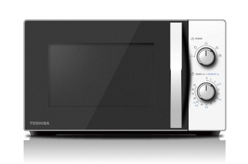 KUCHENKA MIKROFALOWA WOLNOSTOJĄCA MWP-MM20P 20L WH BIAŁA 700W TOSHIBA