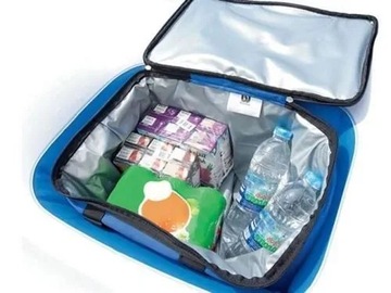 Плавающий надувной островной понтонный матрас + термосумка XL BESTWAY 43105