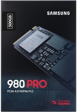 Твердотельный накопитель SAMSUNG 980 Pro емкостью 500 ГБ