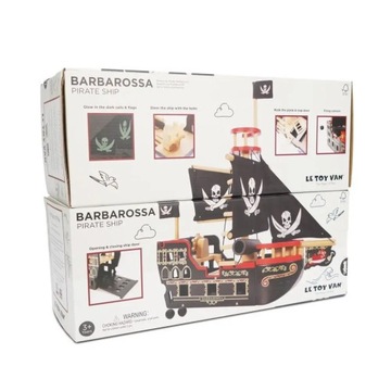 Le Toy Van Statek piracki Barbarossa