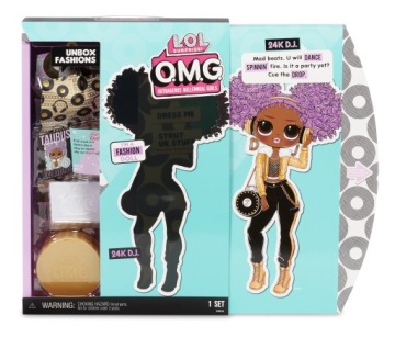 Кукла LOL Surprise 24K DJ OMG 3,8 574217
