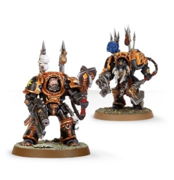 WARHAMMER 40K - ТЕРМИНАТОРЫ КОСМИЧЕСКОГО МОРСКОГО МОРСА ХАОСА