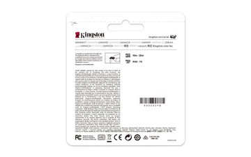 Карта памяти KINGSTON Canvas microSDXC 256 ГБ