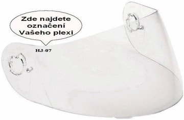 SZYBA HJC HJ33 RST GOLD PINLOCK PREPARED DO I90
