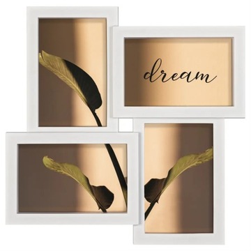 Пластиковый портрет Hama галерея VISBY, 4х10х15 см, белый