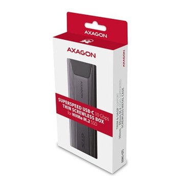 Корпус внешнего твердотельного накопителя M2 NVMe USB-C 3.2 GEN 2, алюминий