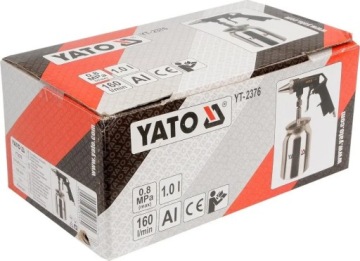 ПЕСКОСТРОЙНАЯ ПИСТОЛЕТ YATO TANK 1L YT-2376