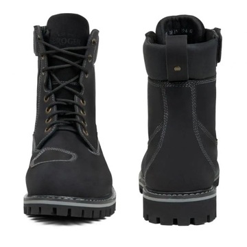 Broger Alaska II Vintage Черные туфли, мотоботы