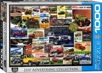 Пазл 1000 деталей. Объявления джипов