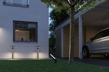 PAULMANN LED горизонтальный торшер IP65 3000K 6W антрацит 94546