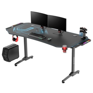Игровой стол Ultradesk FRAG XXL 160x75x75 см синий