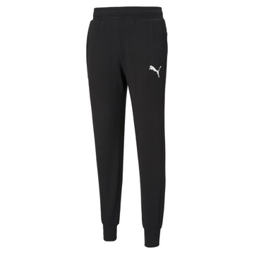 PUMA SPODNIE BAWEŁNIANE ESS LOGO PANTS 586716 51 R. S