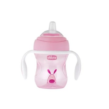 CHICCO 00006911100000 Первая тренировочная чашка для девочек 4 месяцев+