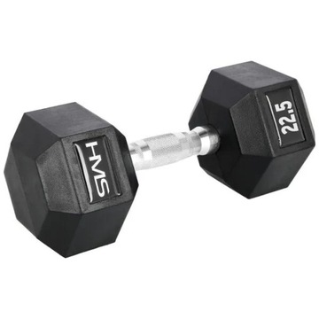Гантель HEX PRO 22,5 кг HMS