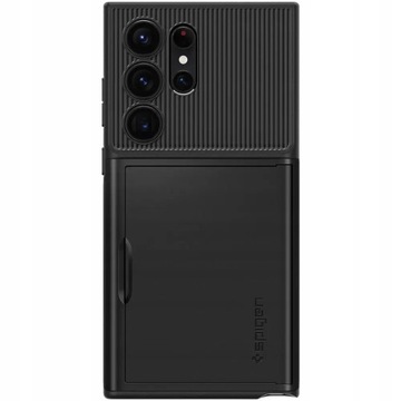 Чехол Spigen Slim Armor CS для Samsung Galaxy S23 Ultra - черный
