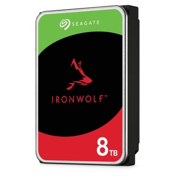 Диск SEAGATE IronWolf 8 ТБ 3,5 256 МБ ST8000VN002