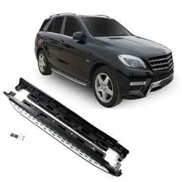 Mercedes ML W166 2012-19 боковые подножки