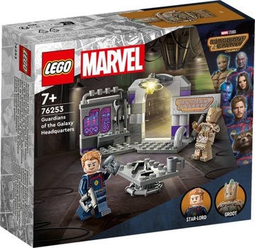LEGO Super Heroes 76253 Kwatera Strażników Galaktyki Marvel 67 Klocki 7+