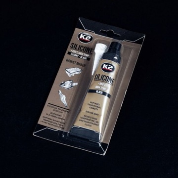 SILICONE Silikon czarny, +350°C, 85 g