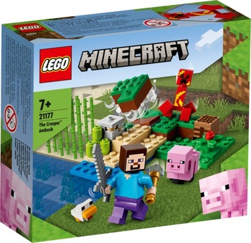 LEGO MINECRAFT 21177 Zasadzka Creepera