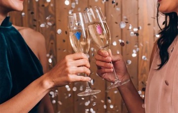 МАРКЕРЫ ДЛЯ СТЕКЛА VACU VIN PARTY PEOPLE 12 ШТ.