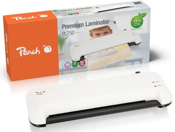 Ценится за свою надежность Швейцарский ламинатор Peach PL750 Быстрый и экономичный.