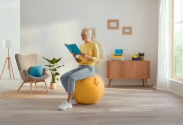 Leitz Ergo Cosy шар для сидения 65см серый