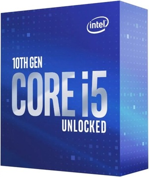 Процессор Intel i5-10600K 6 x 4,1 ГГц 10-го поколения.
