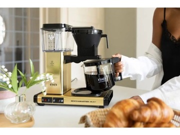 Кофемашина Moccamaster Select 1,25 л, белая капельная