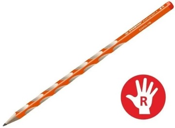 Карандаш STABILO EASYgraph S HB оранжевый R x 3 шт.