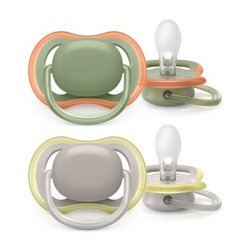 Smoczek Philips Avent symetryczny silikon 6 m + 2 szt pak