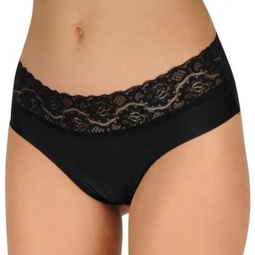 Трусики хипстерские черные Черный, M