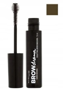 Maybelline brow drama maskara do brwi brązowy