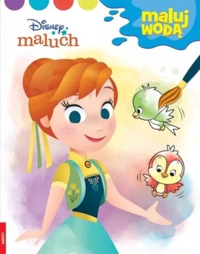 KOLOROWANKA WODNA 3+. DISNEY MALUCH. KRAINA LODU